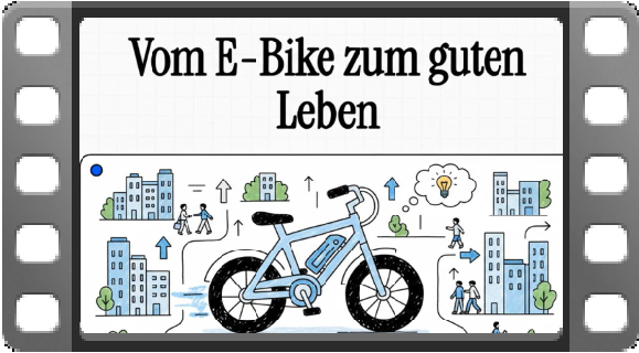 E-Bike und gutes Leben