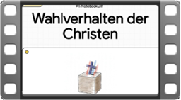 Wahlverhalten der Christen